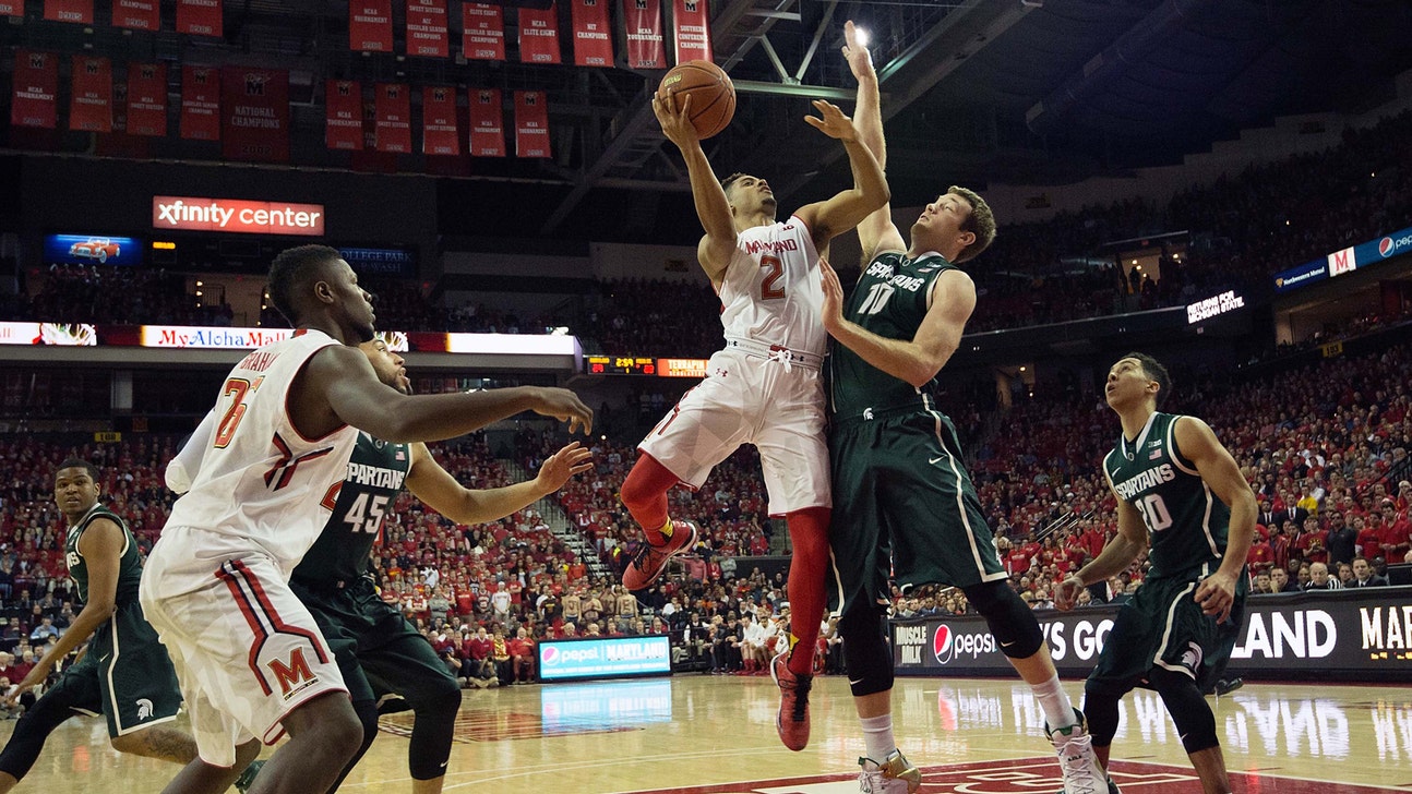 Trimble carries No. 14 Maryland past MSU