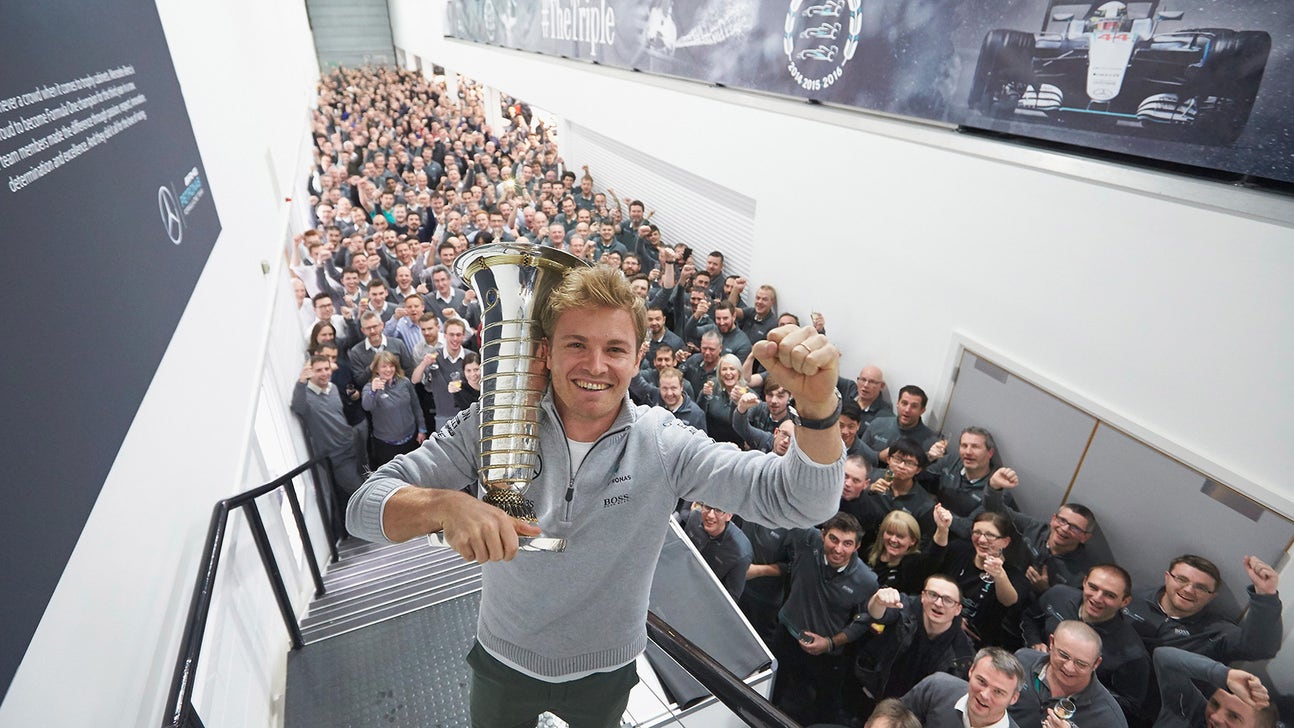 Motor racing world reacts to Nico Rosberg's retirement from F1