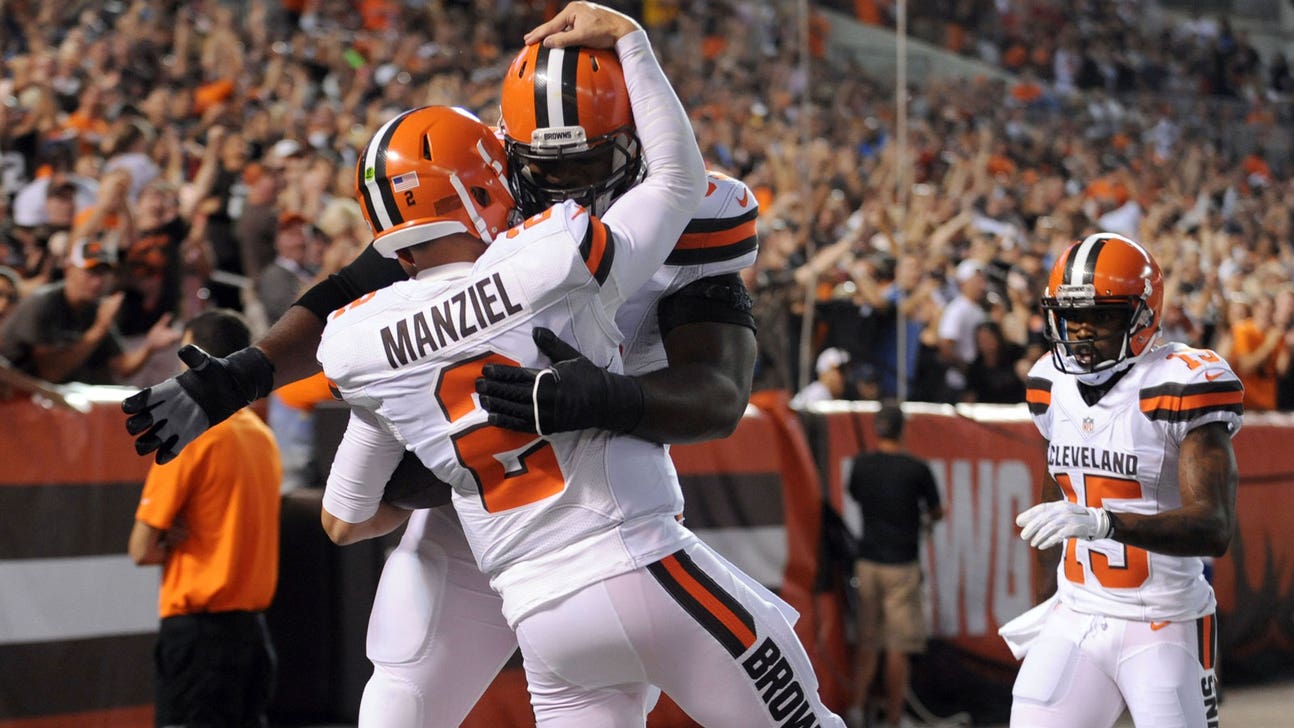 McCown throws TD, Manziel scores in Browns' loss to Redskins