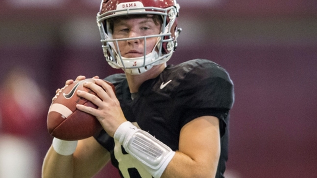 Alabama's season-opening starting quarterback is transferring