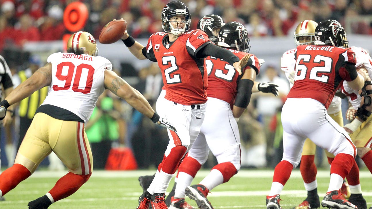 Falcons focused on strong finish, handling 49ers' pass rush
