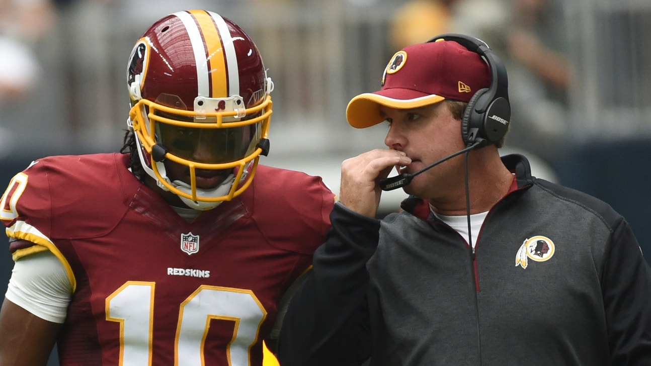 Jay Gruden on RG3: 'We're happy with his progress'