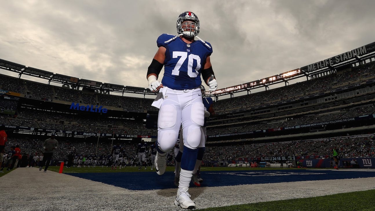 Giants OL on being first player ejected for Odell Beckham rule: The ref 'was after me'