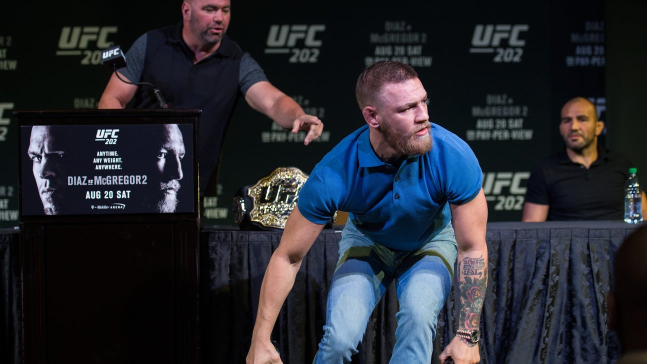 Conor McGregor fined $150,000 for UFC 202 press conference melee