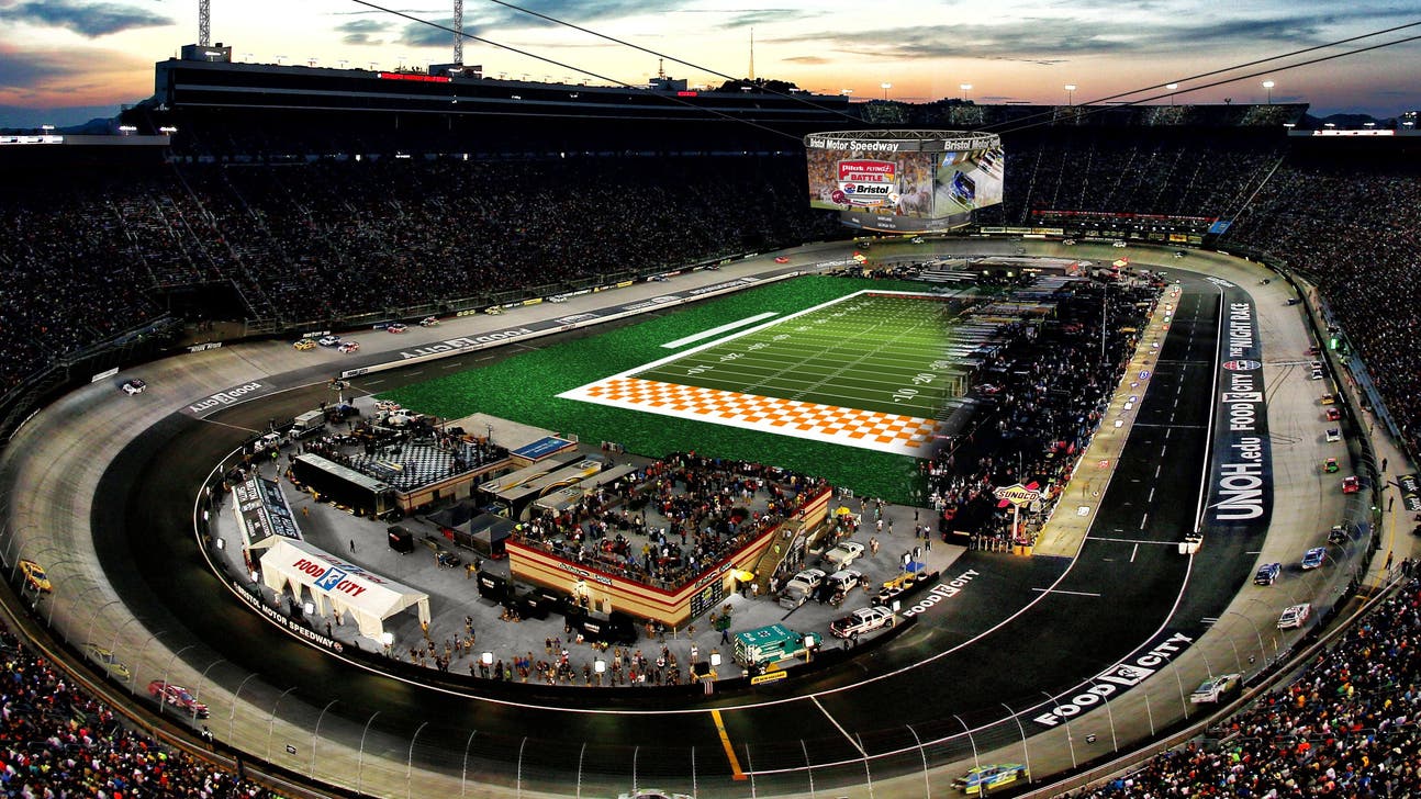 NASCAR: Time-Lapse Video Of Bristol Transformation