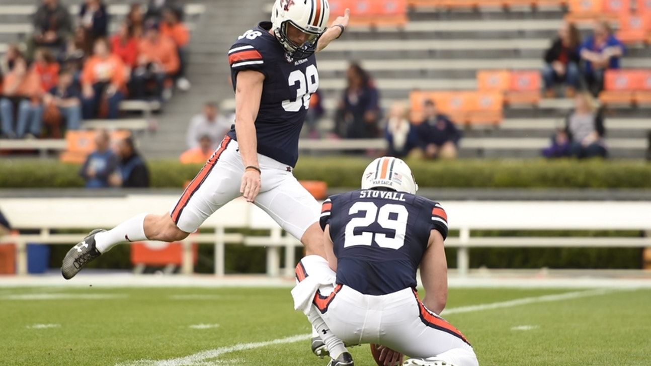 Daniel Carlson Kickoff Nails Girl in the Face