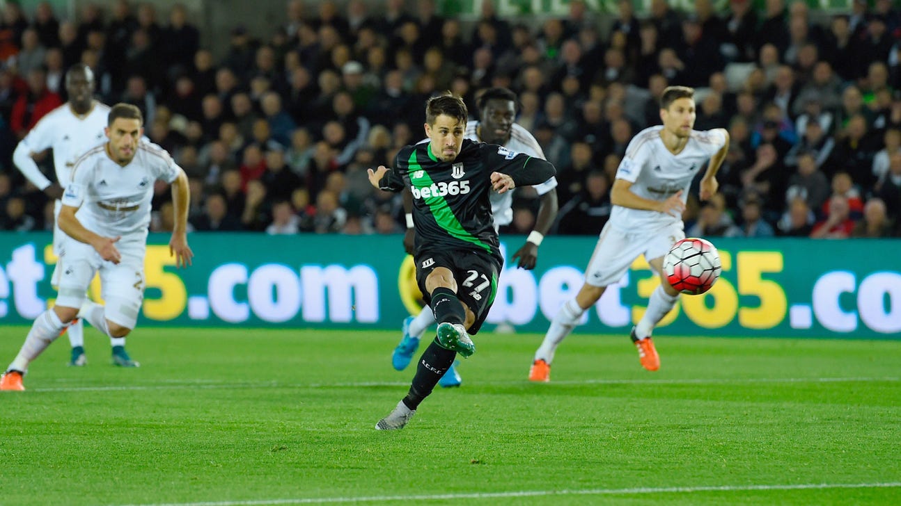 Swansea's winless streak continues with loss to Stoke