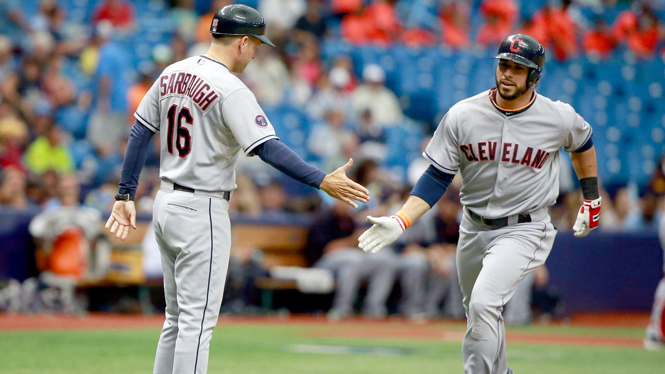Aviles' 10th-inning homer gives Indians sweep of Rays