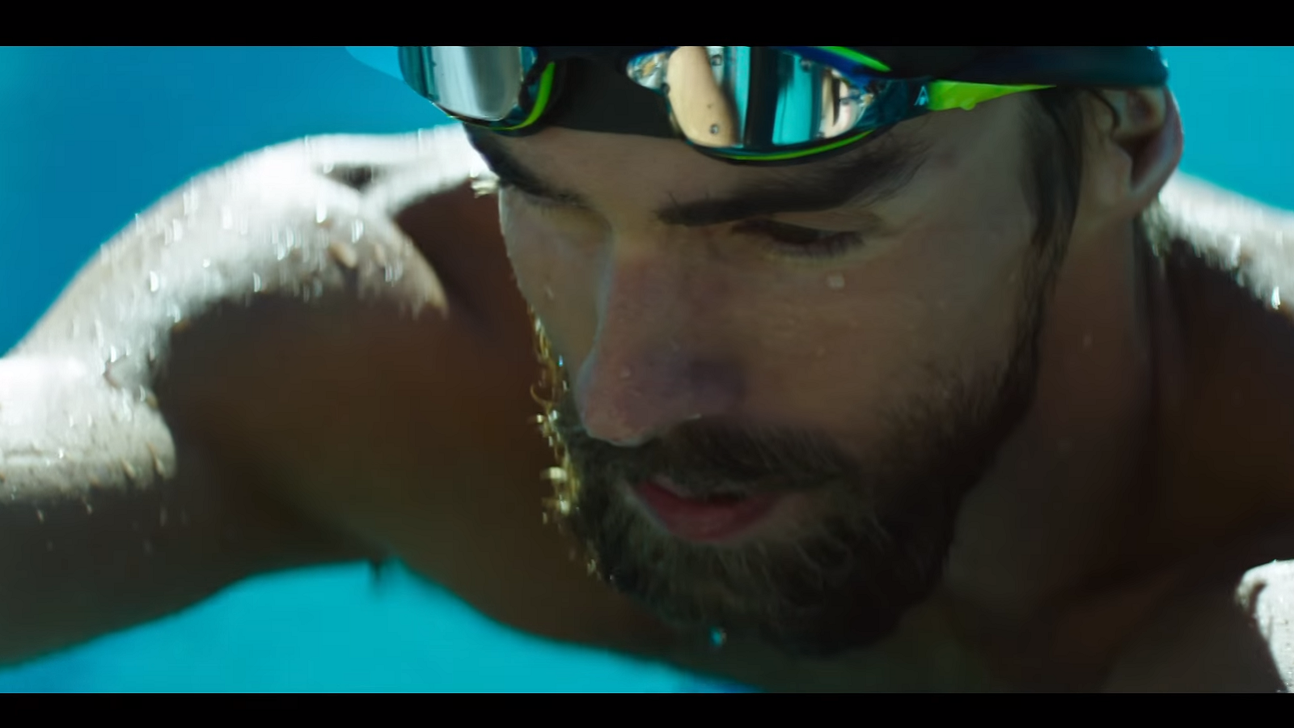 Michael Phelps reduced to tears watching his new Under Armour commercial