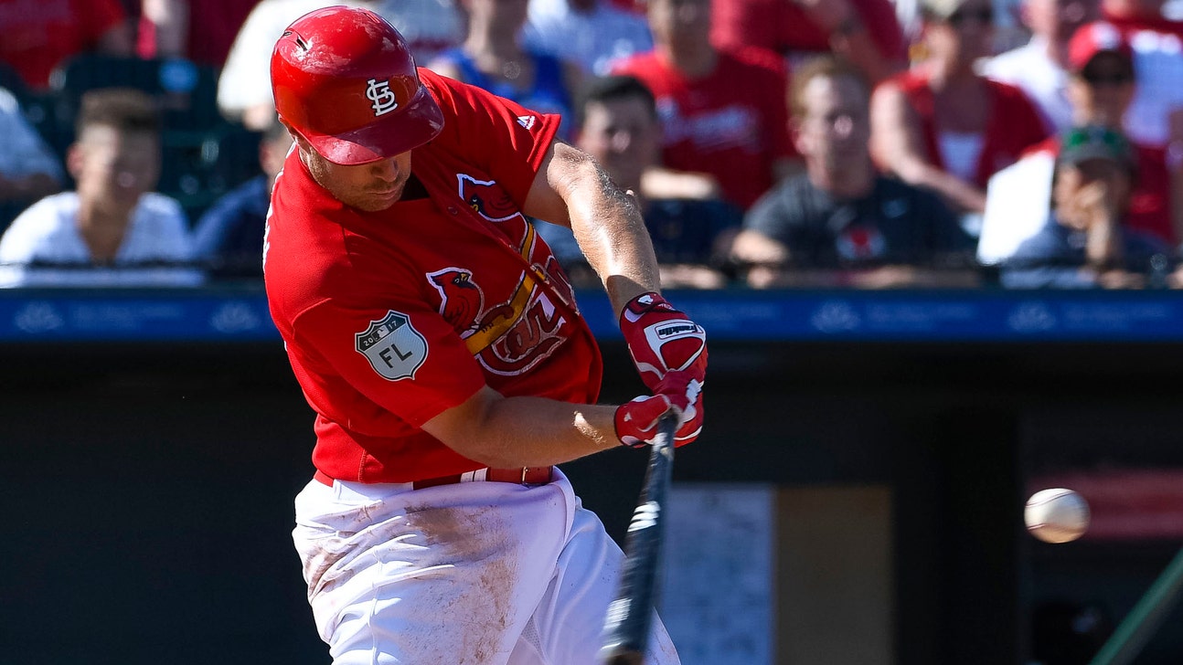 Cardinals replace a pitcher (Gant) with a batter (Huffman)