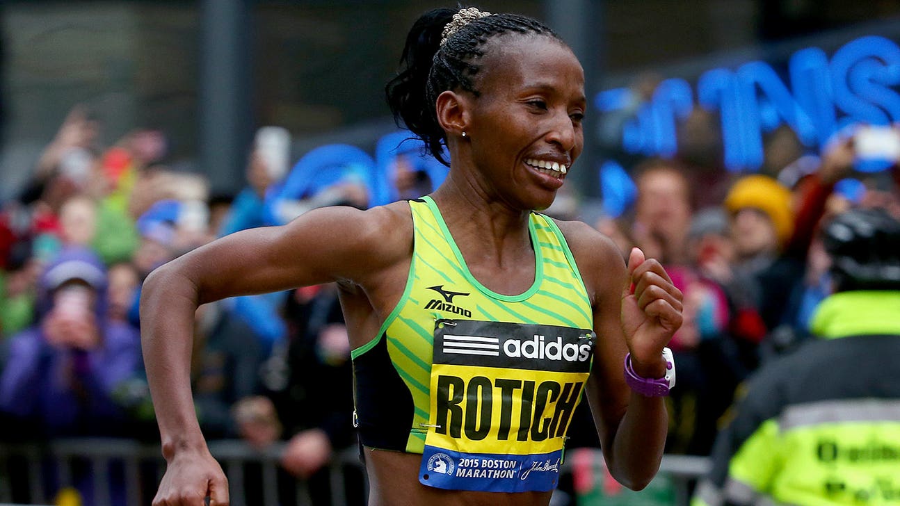Kenya's Caroline Rotich wins women's title at Boston Marathon