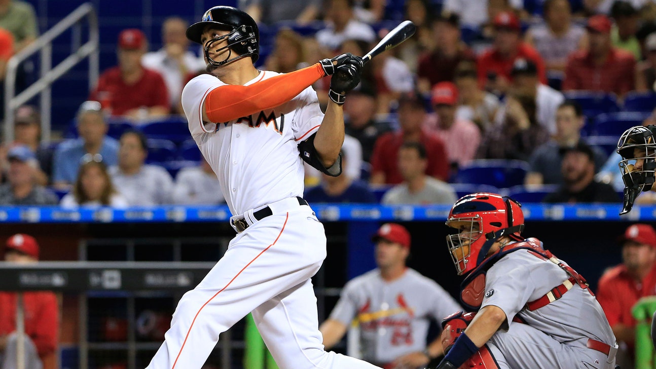 Despite injury, Stanton named June's NL Player of the Month