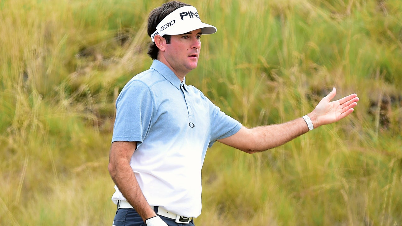 Bubba Watson gets showered with socks in slow motion