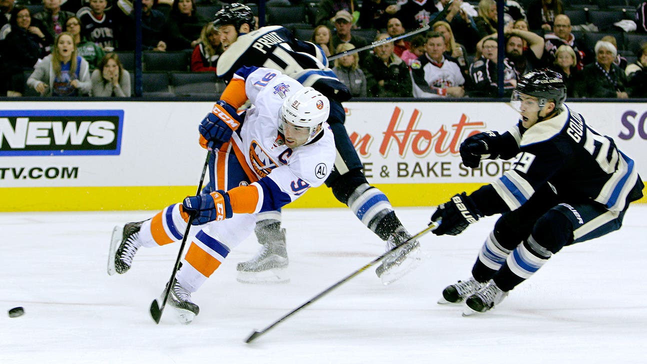 Surging Islanders' shutout drops struggling Blue Jackets to 0-7