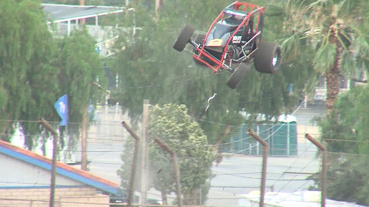 Twelve wild rides of 2016: Sprint car clears 22-foot fence