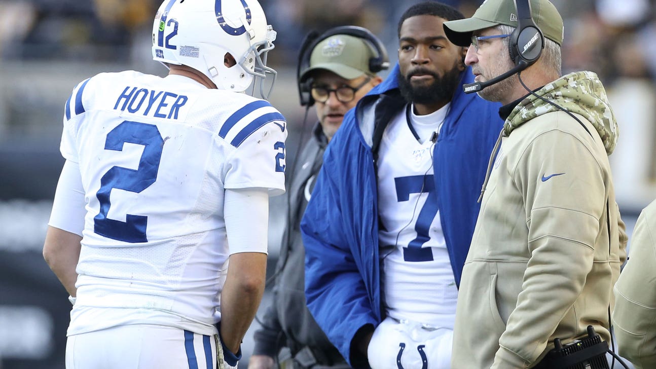 With Colts QB Brissett's status unclear, longtime backup Hoyer prepares to start
