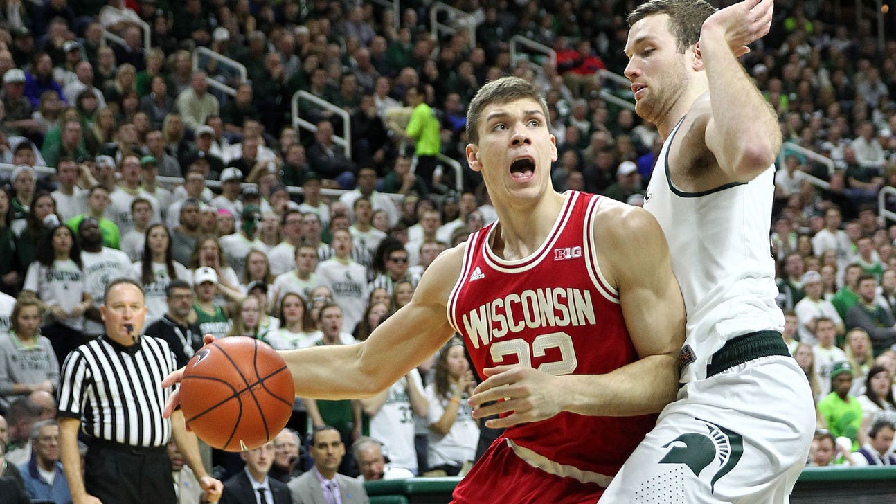 Happ developing into top big man for Badgers