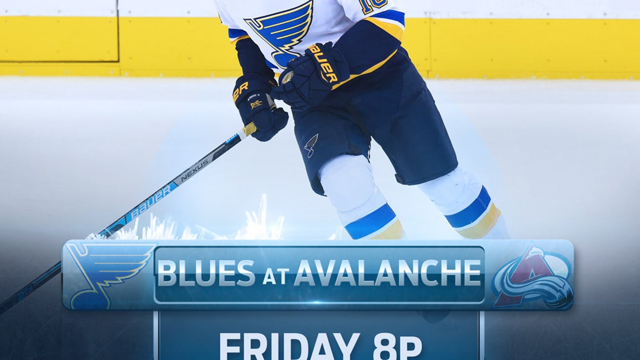 Despite many distractions, Blues stay focused on matchup with Avs