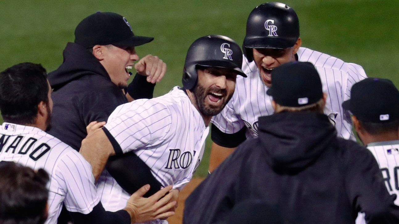 Padres no longer perfect in 9th, lose 8-7 to Rockies