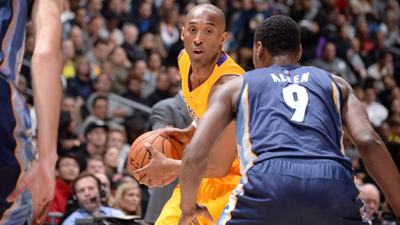 Bearing gifts, Kobe calls Tony Allen 'the best defender I ever faced'