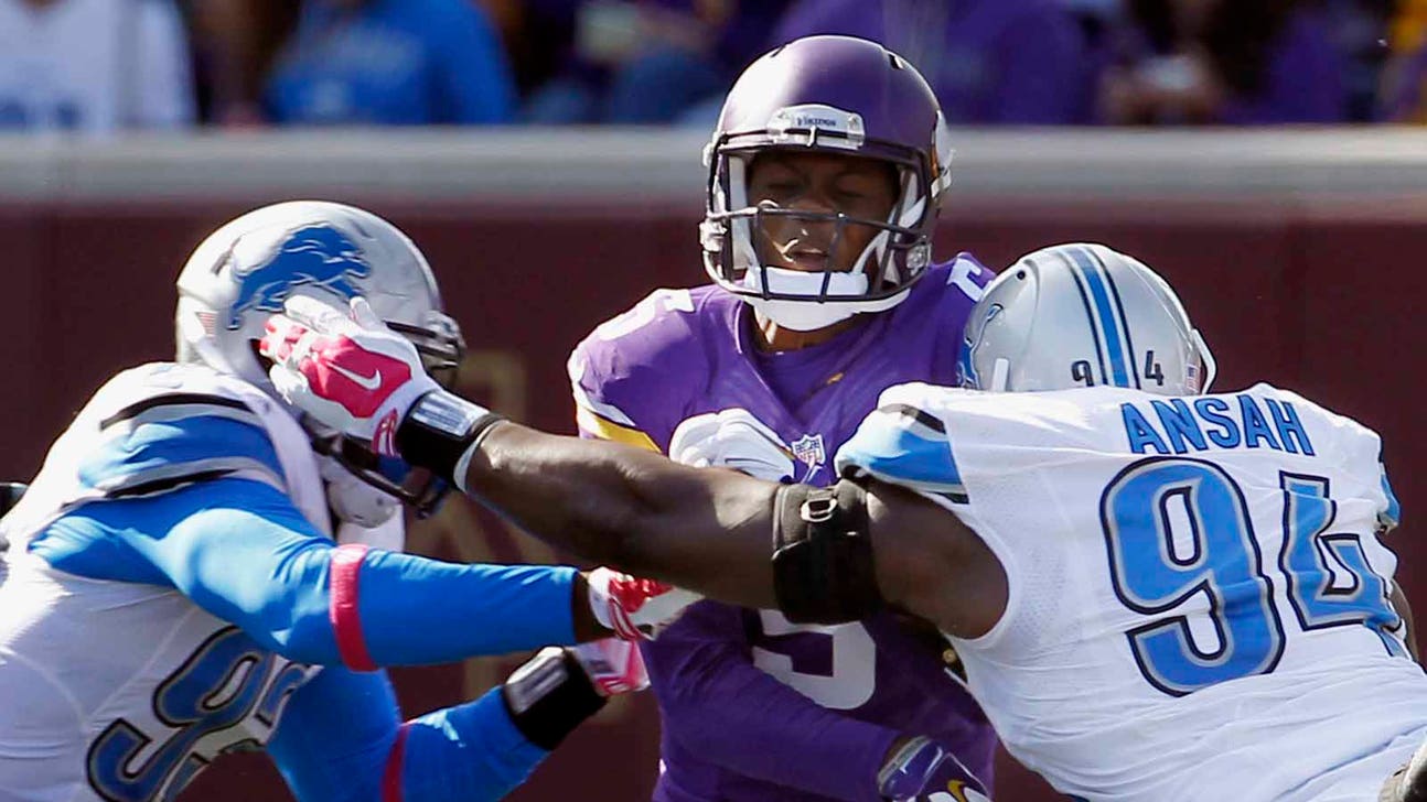 Vikings pleased with Bridgewater's poise in handling pass rush