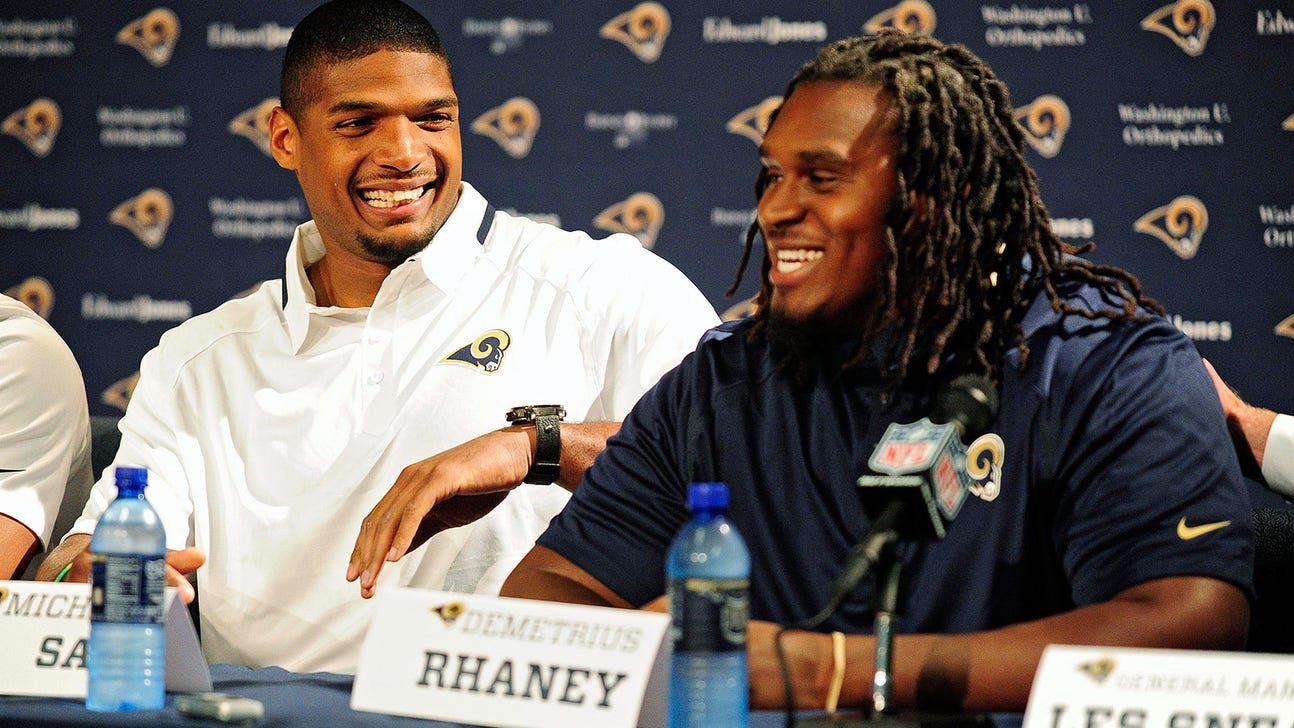 Rams' Rhaney is more than just the guy drafted after Sam