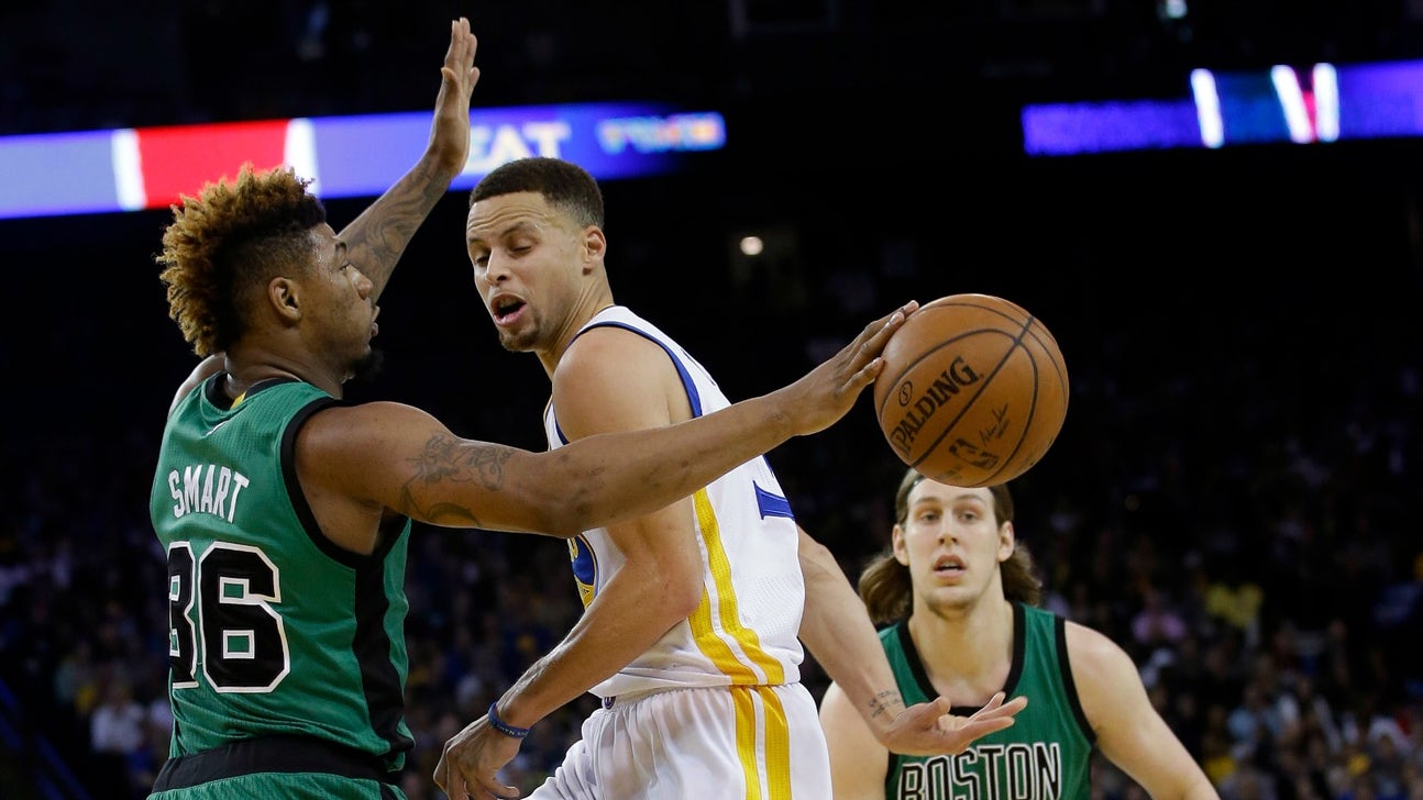 Celtics end Warriors' record home streak at 54 with 109-106 win