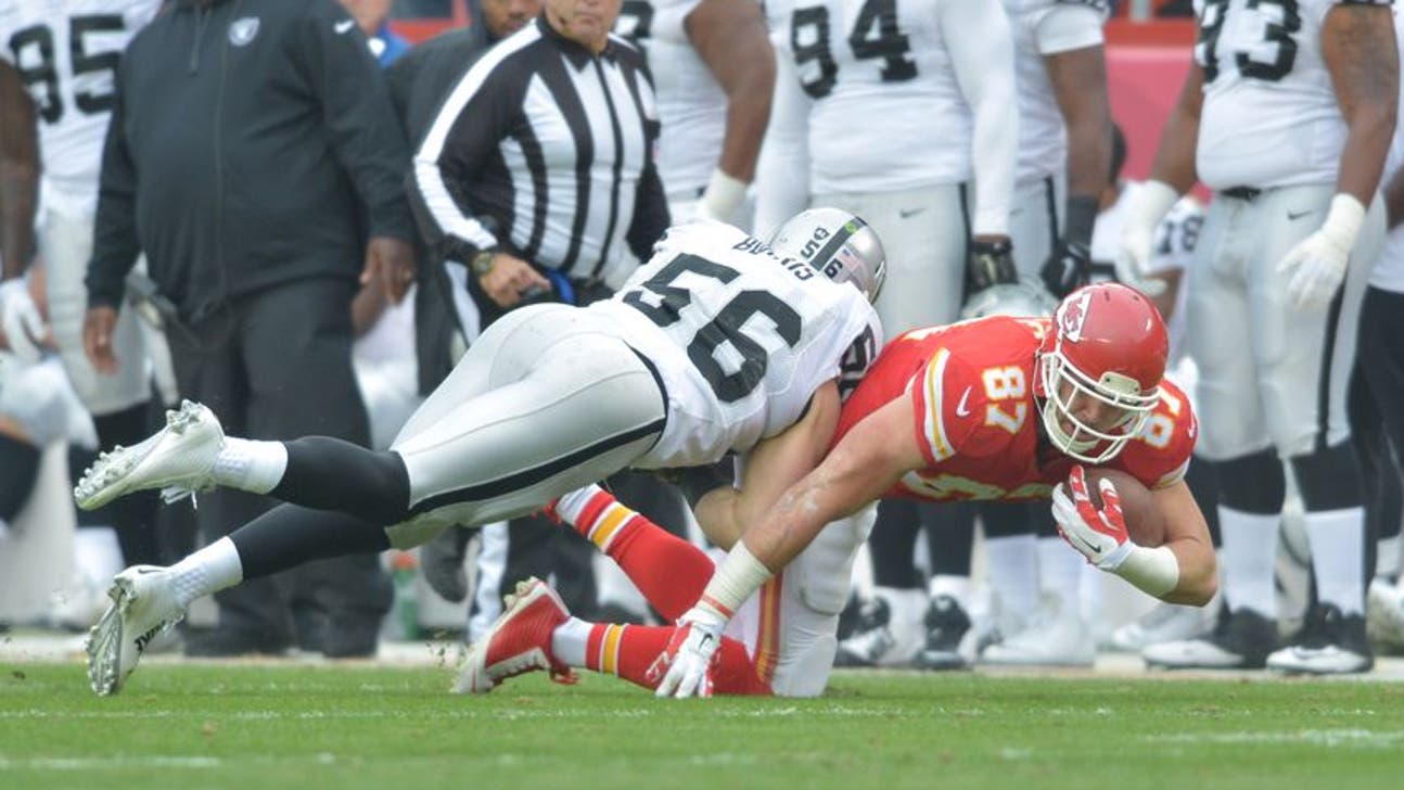 Chiefs workout former Oakland Raiders LB Miles Burris