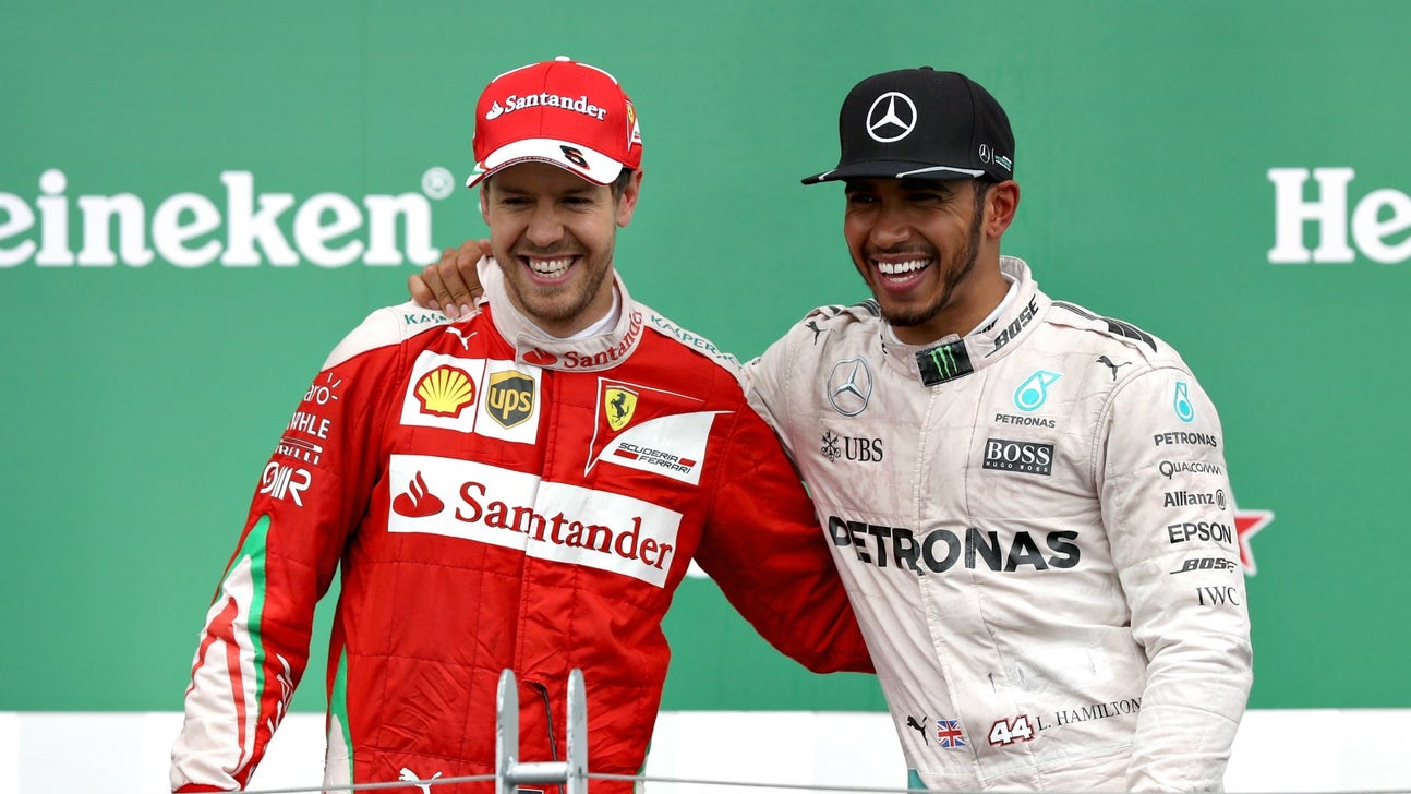 Sebastian Vettel jokingly blames a pair of seagulls for costing him a win in Canada