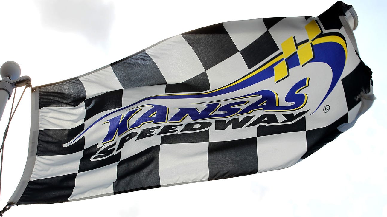 High winds topple Team Chevy stage at Kansas Speedway