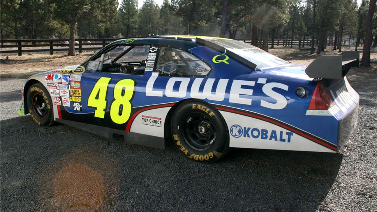 The real thing? 'Jimmy' Johnson car raises eyebrows at Barrett-Jackson