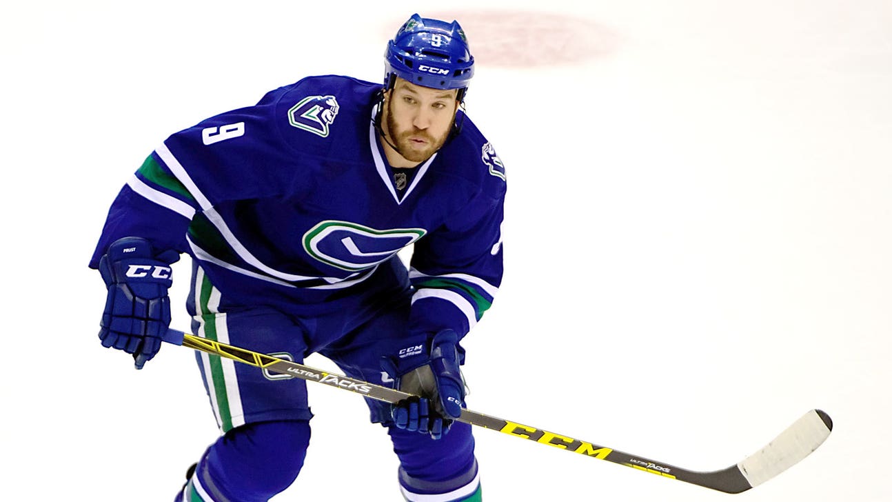Canucks waive Brandon Prust