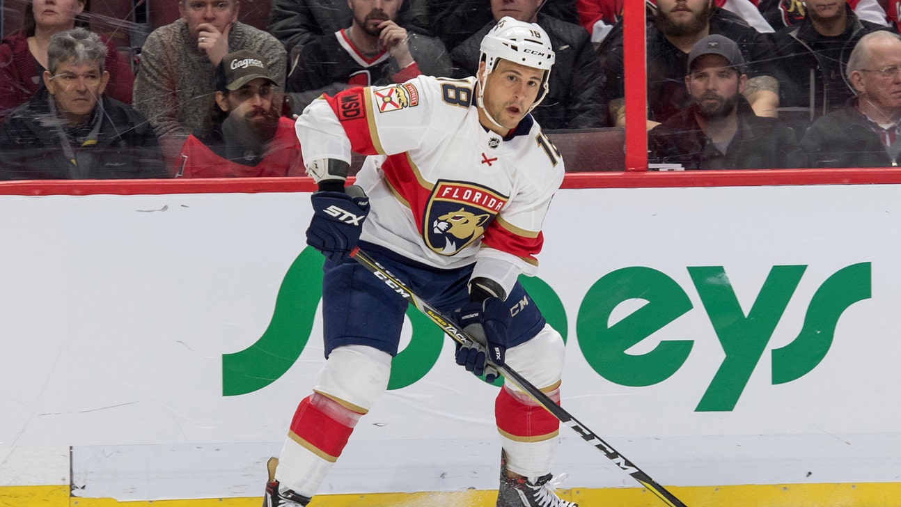 Panthers forward Micheal Haley out indefinitely while taking part of NHL's player assistance program