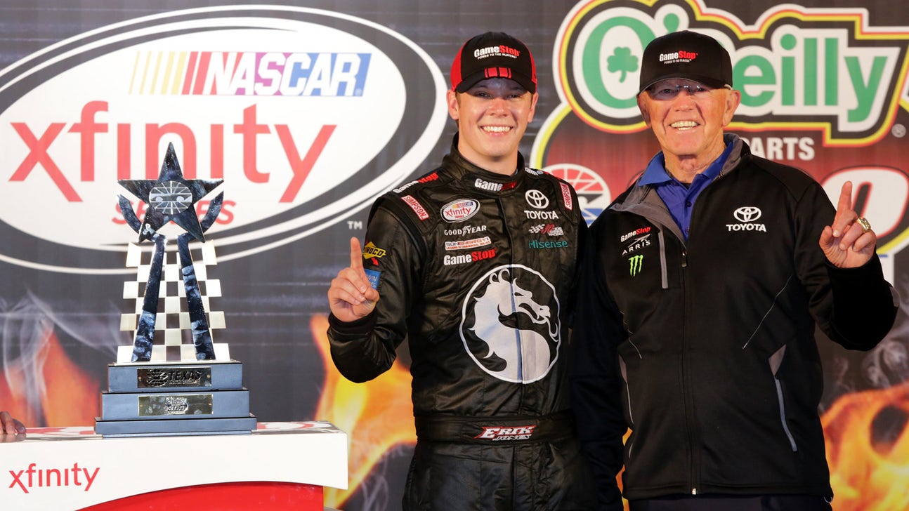 Joe Gibbs hints at a Sprint Cup start for Erik Jones in near future
