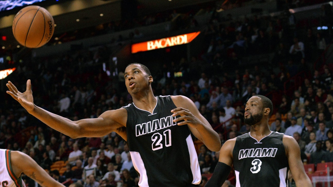 Report: Heat C Whiteside could be in line for $18 million raise