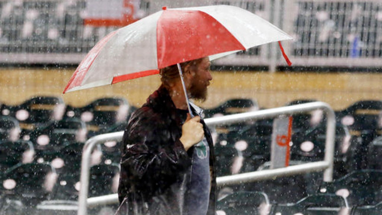 Twins, Tigers rained out; plan doubleheader on Thursday