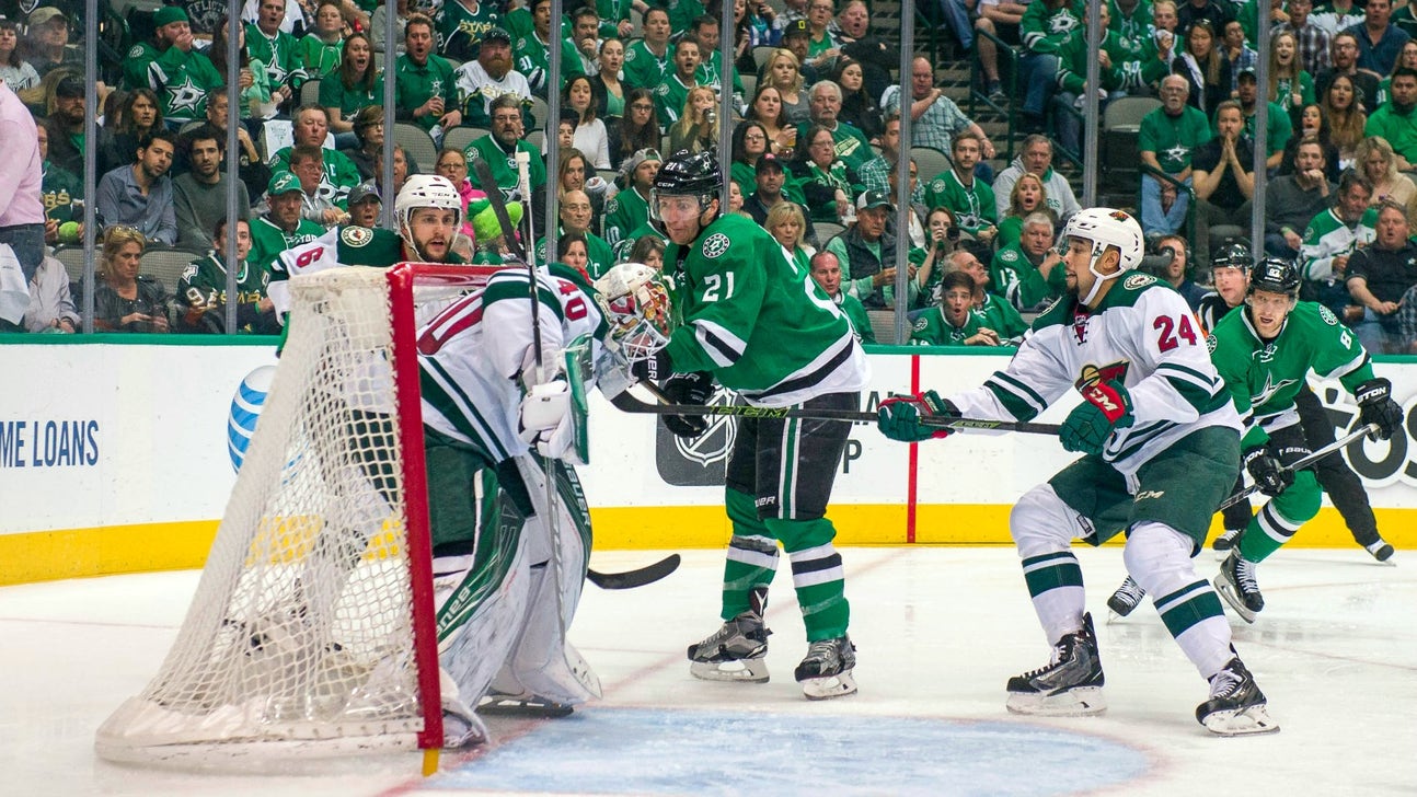 Stars score weirdest goal ever to take 2-0 series lead over Wild