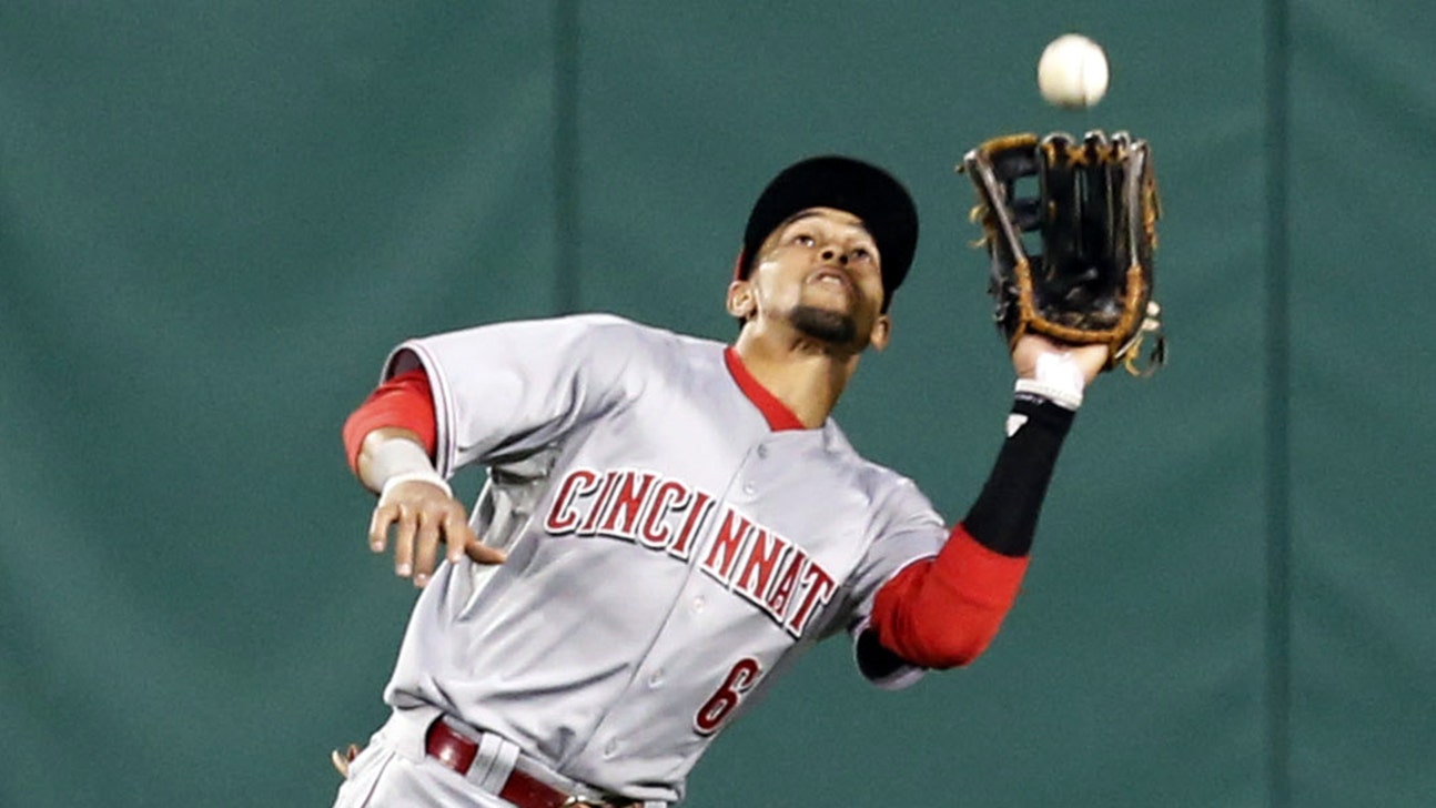 Run Billy Run: Hamilton lighting up center field just as well as the basepaths