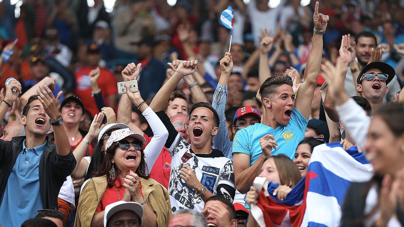 Major League Baseball returned to Cuba and it was a sight to behold