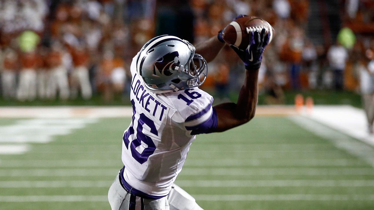 K-State's Tyler Lockett is closing in on his dad's school record