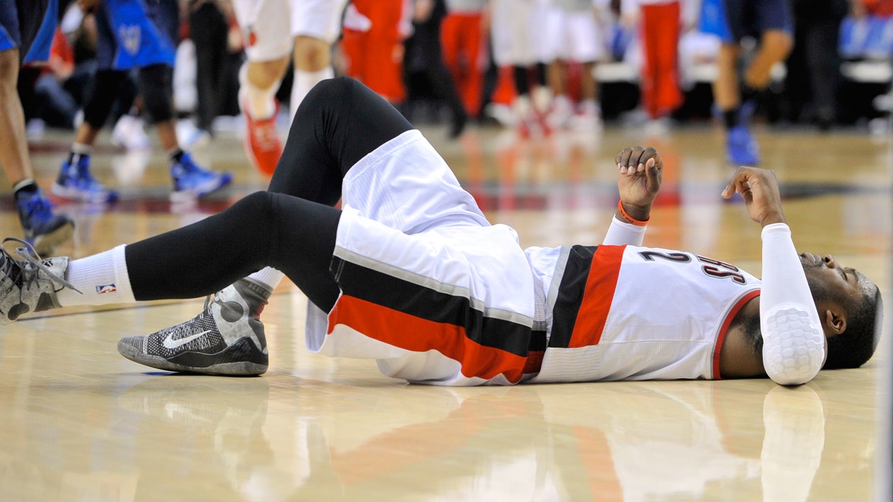 Blazers G Matthews tears Achilles, out for season