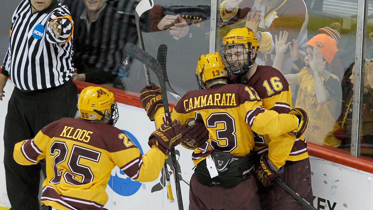 Senior Condon leads Gophers in rout of Robert Morris