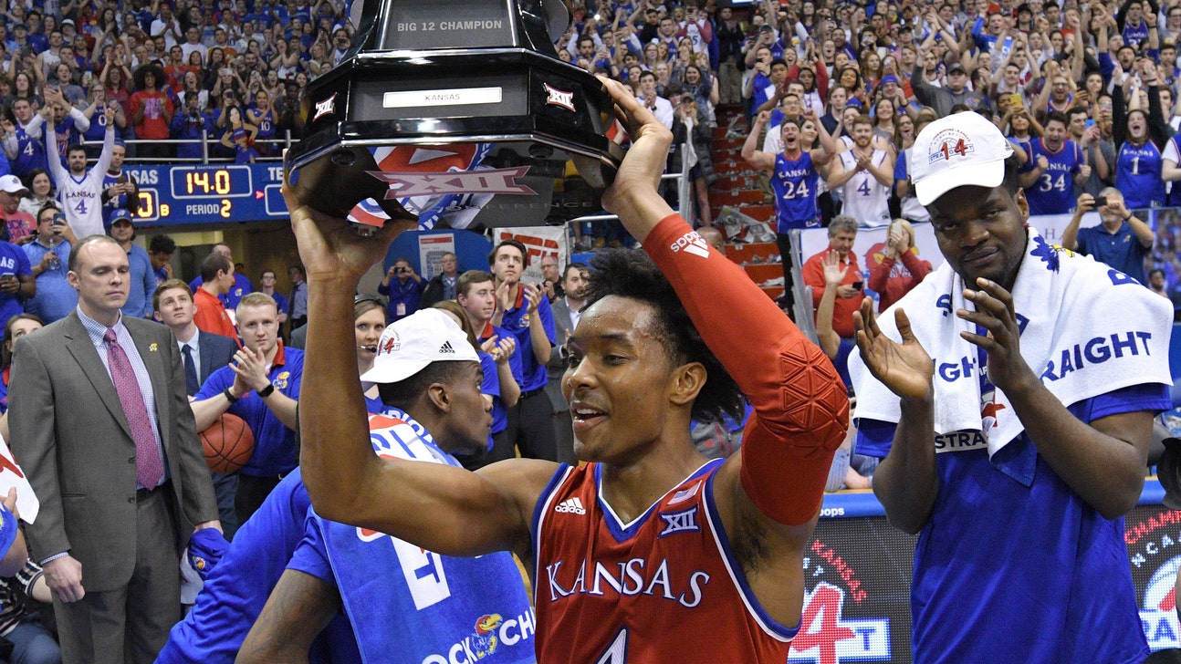 Graham, Jayhawks savor 14th straight title with NCAAs looming