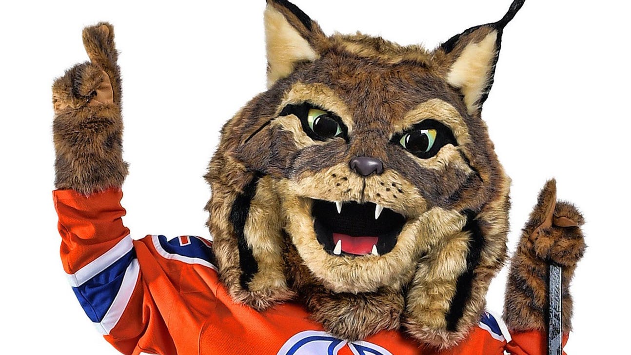 The Edmonton Oilers' new mascot is here to haunt your nightmares