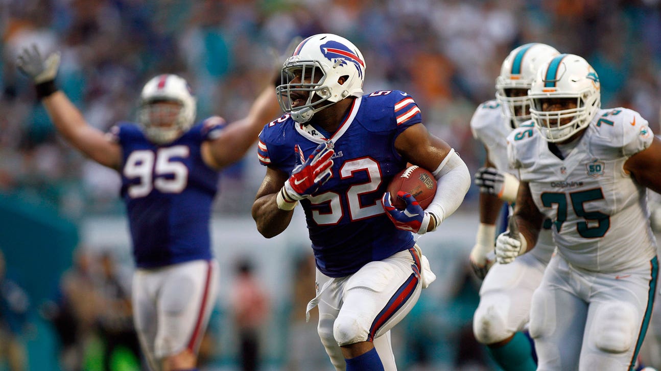 Bills LB Preston Brown on pick-six: 'It just fell into my hands'