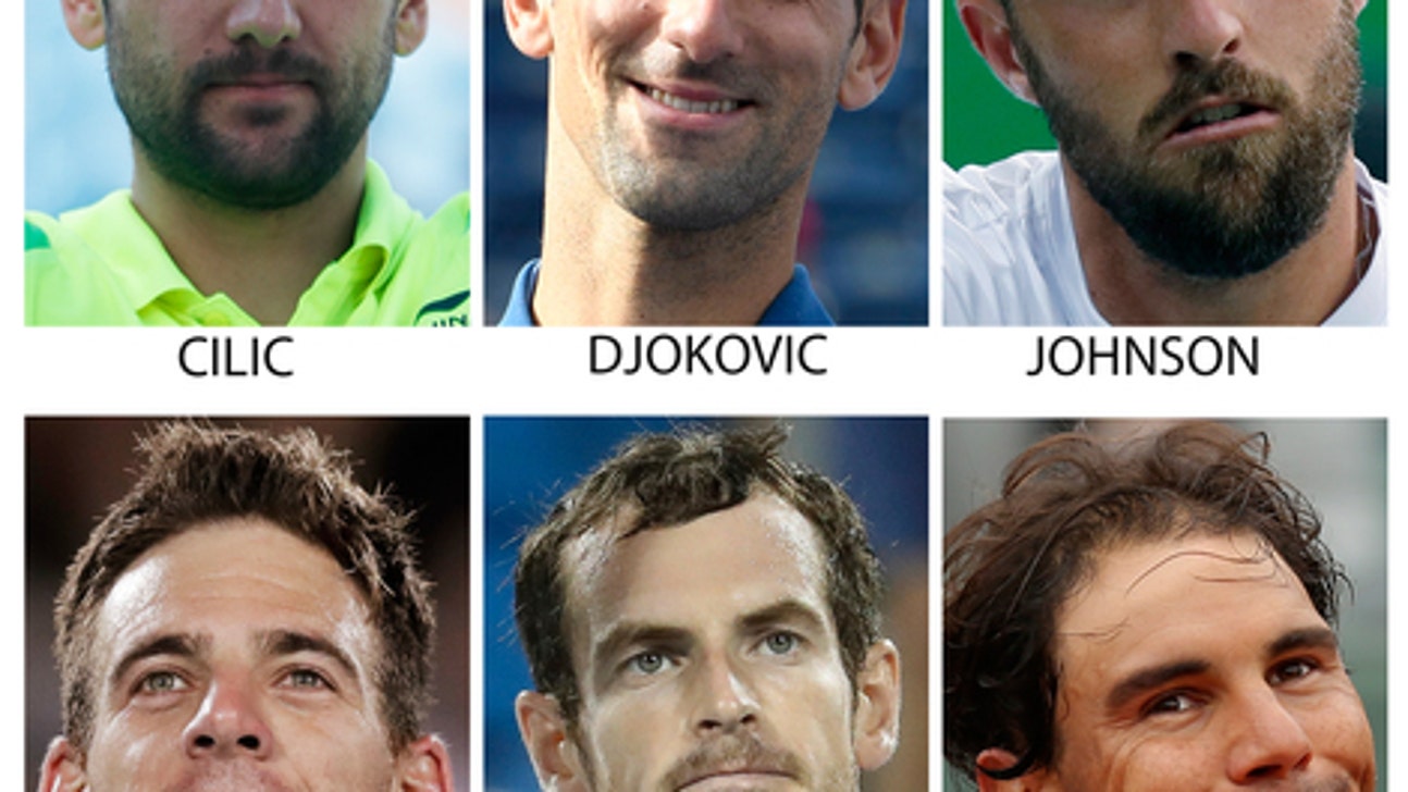 Capsules on top men's players at the 2016 US Open