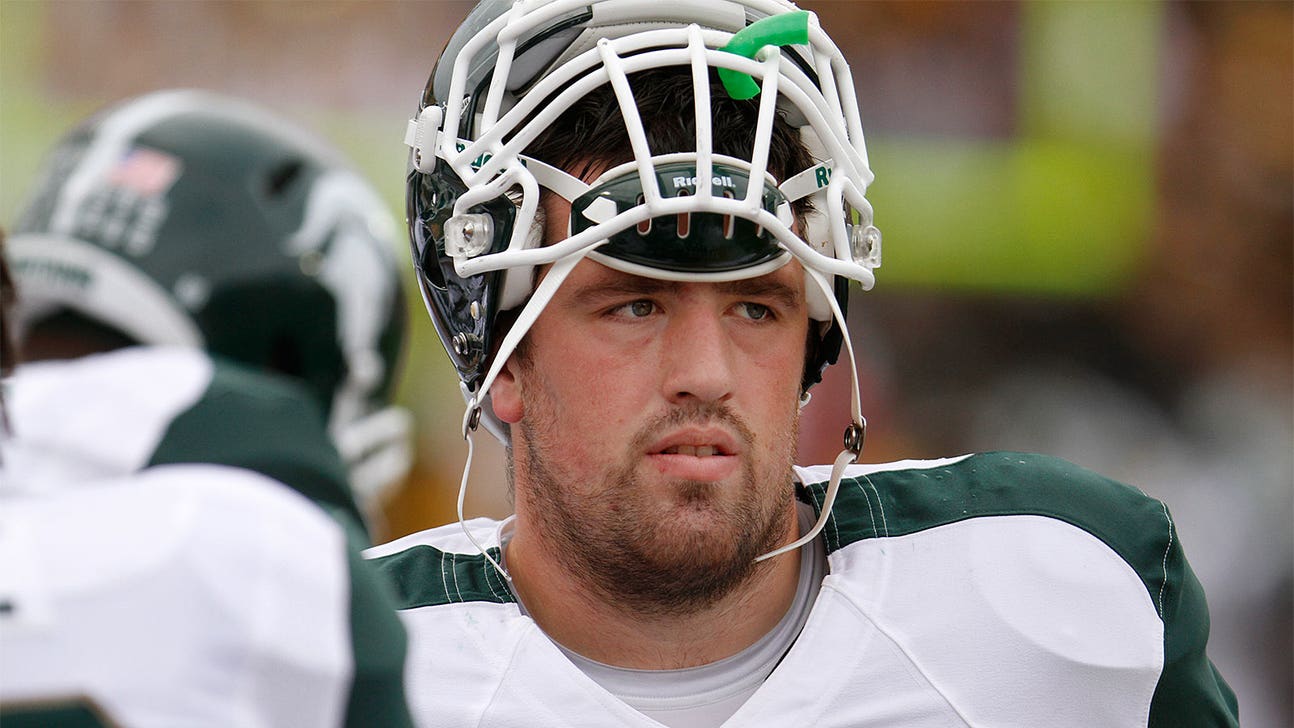 DL Mark Scarpinato puts the pads back on to join the Panthers