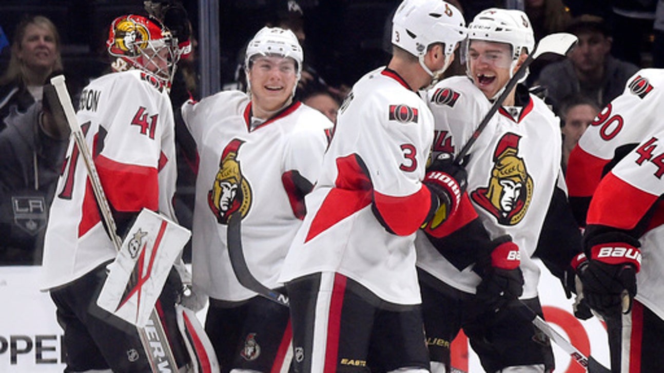 Zibanejad stars as Sens score 4 late goals, stun Kings 5-3
