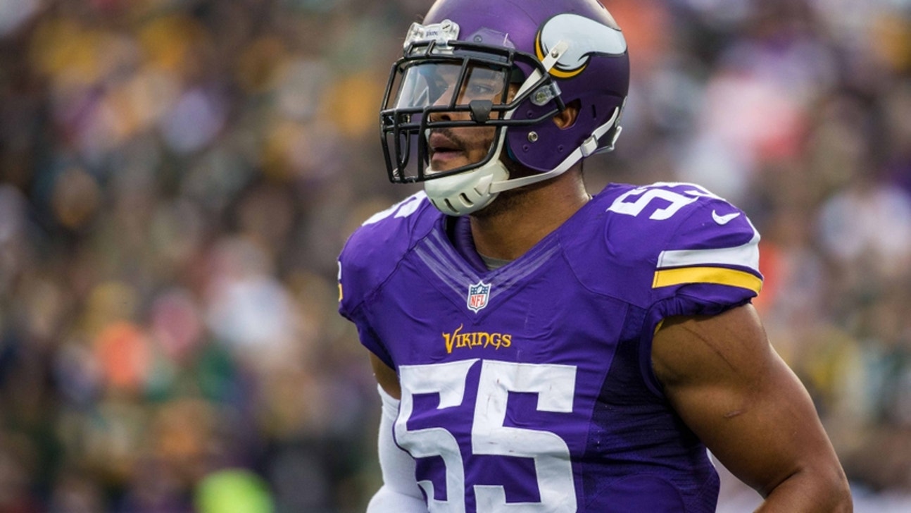 Anthony Barr asked by TMZ if Prince is helping the Vikings win