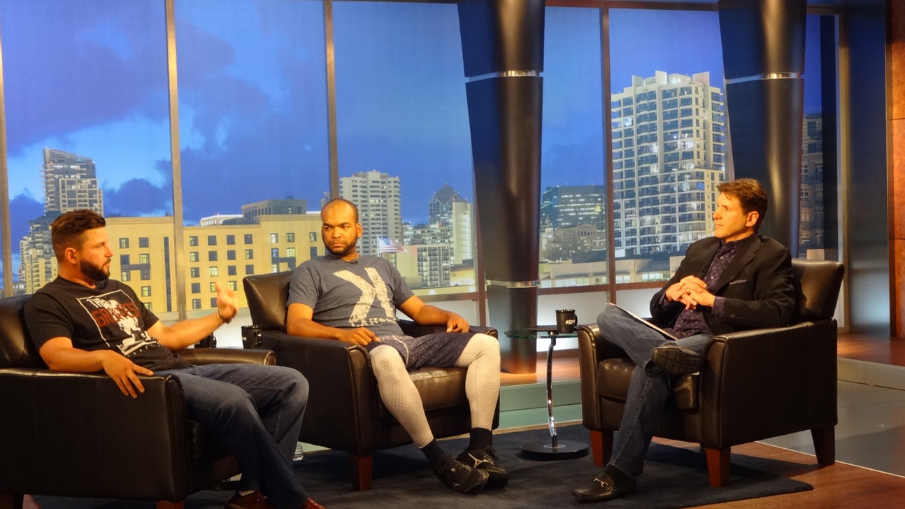 Alonso and Despaigne visit #SDLive Tuesday night